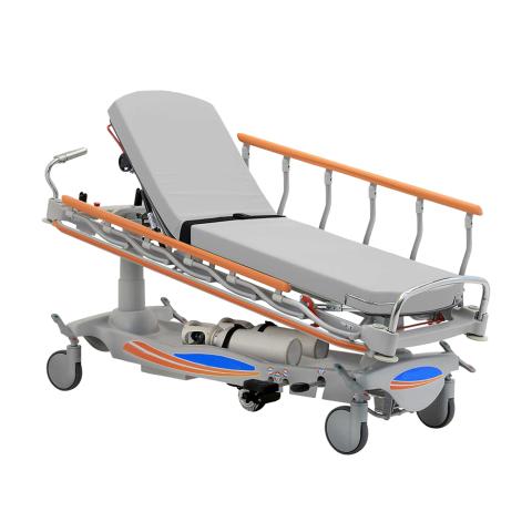 Chariot brancard de transfert et urgence hospitalier motorise 2 plans BT1220