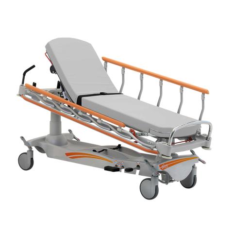 Chariot brancard de transfert et urgence hospitalier 2 plans BT1205