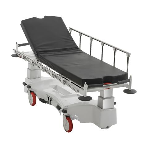 Chariot brancard hydraulique pour urgence, traumatologie 4 plans STRX-H