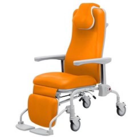 Fauteuil de repos et transfert avec mouvements dissociés assistés par vérins à gaz MR1068