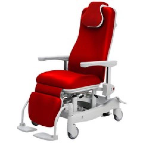 Fauteuil de repos et transfert à hauteur variable hydraulique mouvements synchronisés assistés par vérin à gaz MR1076